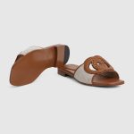 Gucci Women’s slide sandal with Interlocking G - Image 3